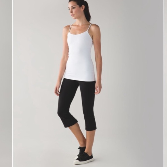 Lululemon Gather and Crow Crop Pants Black 6 - Picture 3 of 8
